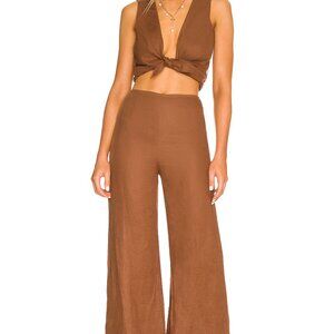 FAITHFULL THE BRAND Desitha Top & Pants SET